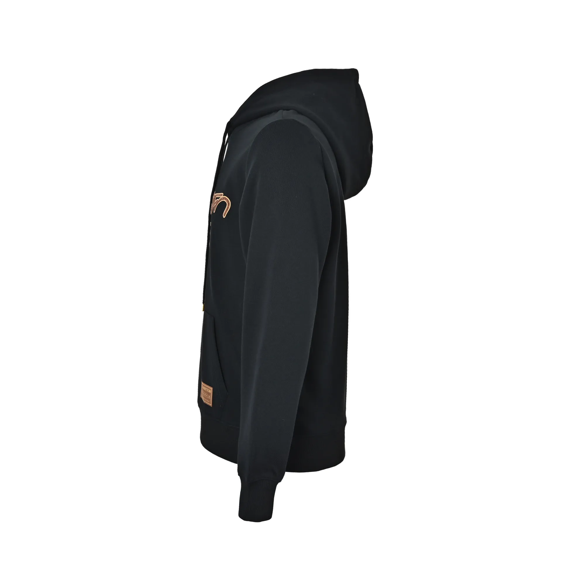 Louis Vuitton Signature Letter Pattern Printed Hooded Sweatshirt